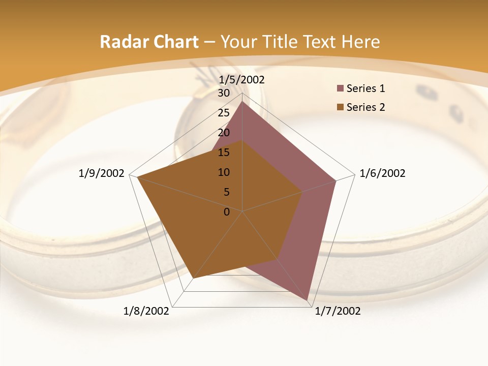 Token Married Wed PowerPoint Template