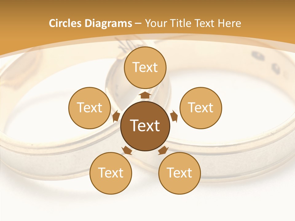 Token Married Wed PowerPoint Template