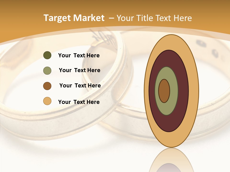 Token Married Wed PowerPoint Template