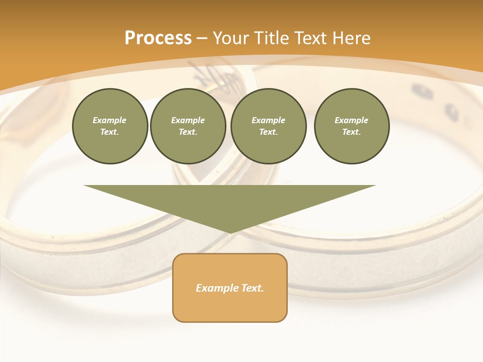 Token Married Wed PowerPoint Template