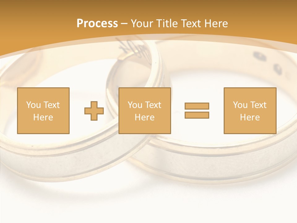 Token Married Wed PowerPoint Template