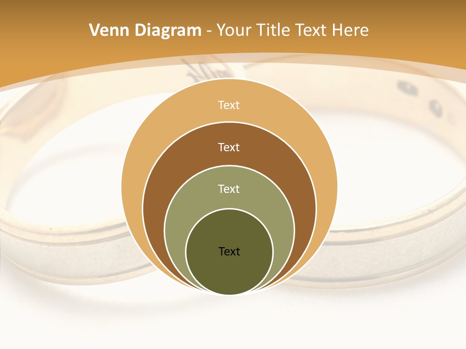 Token Married Wed PowerPoint Template
