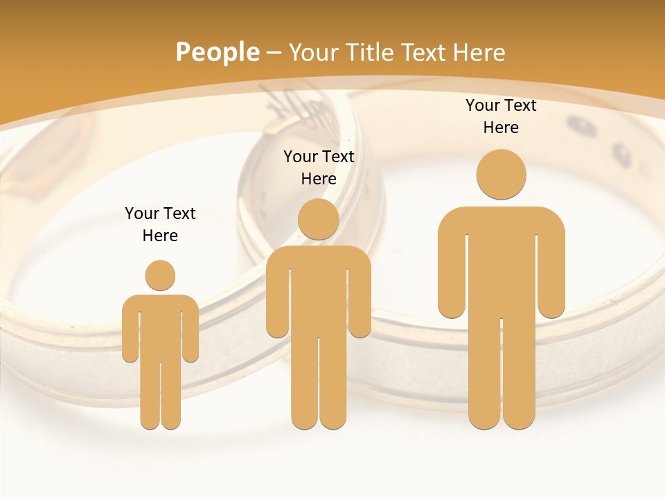 Token Married Wed PowerPoint Template