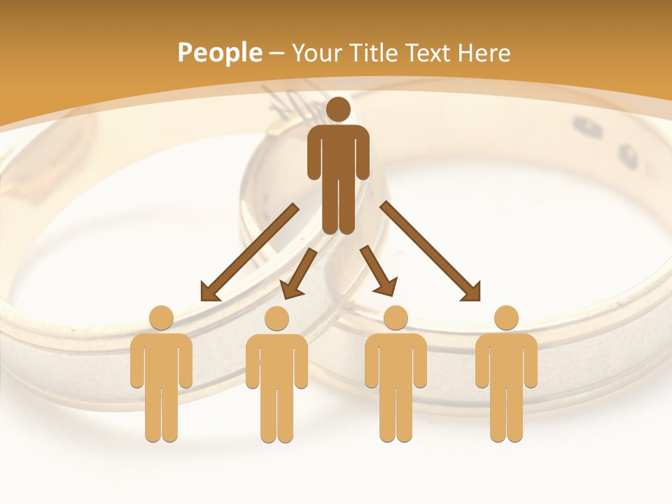 Token Married Wed PowerPoint Template