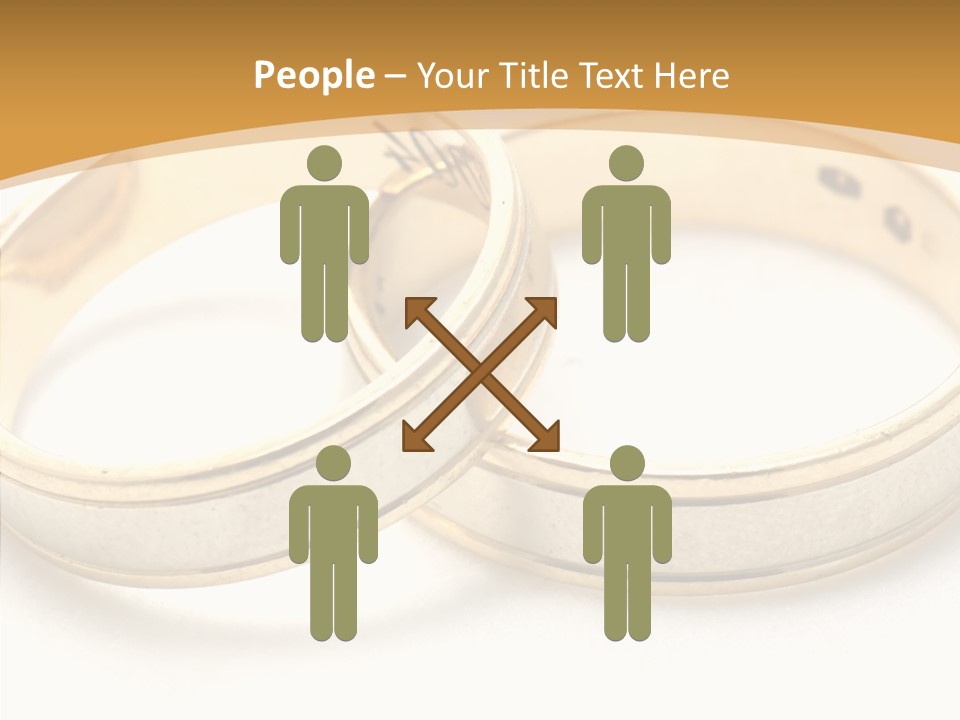 Token Married Wed PowerPoint Template