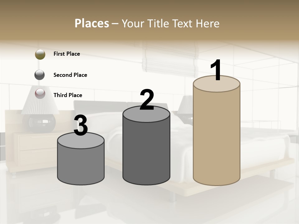 Beds Lights Morning PowerPoint Template