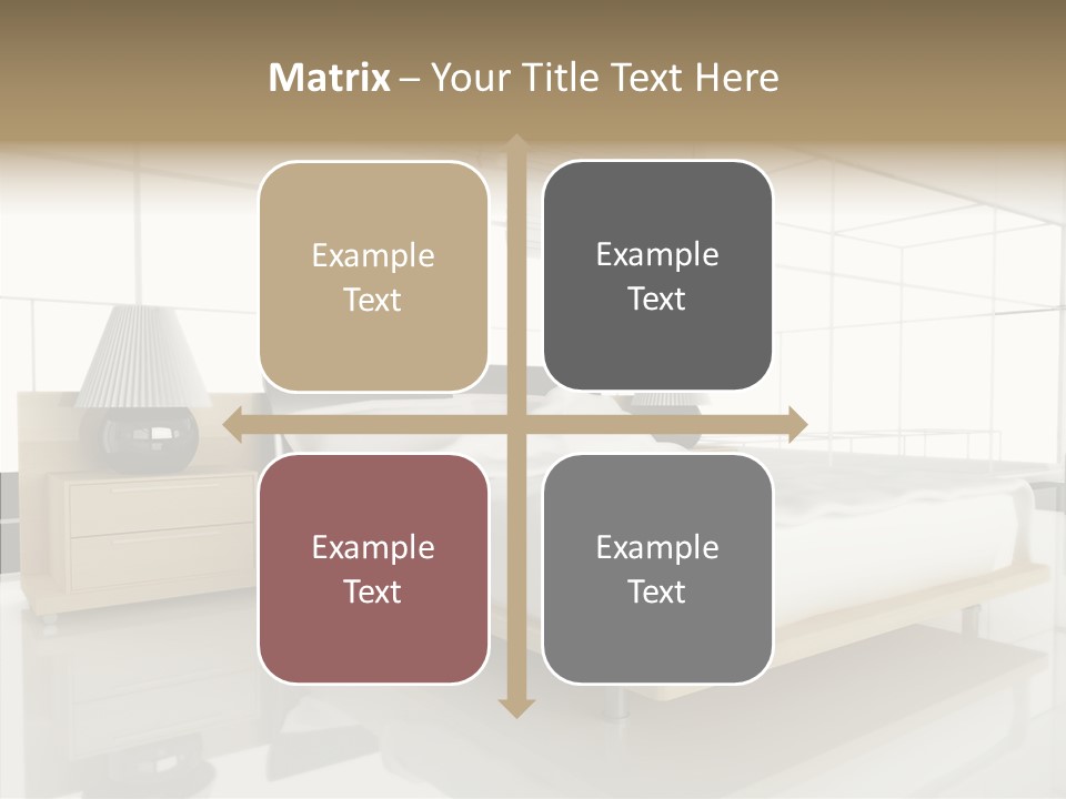 Beds Lights Morning PowerPoint Template