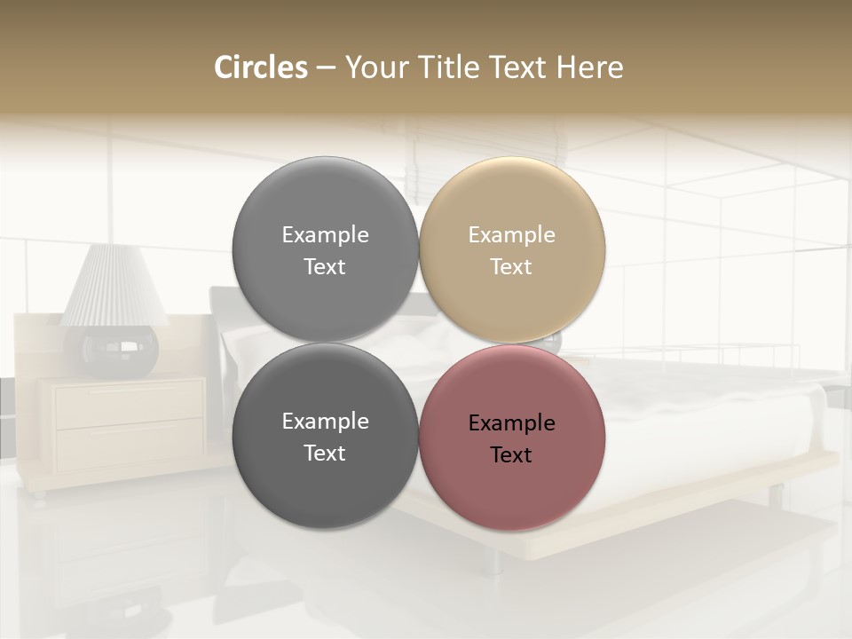 Beds Lights Morning PowerPoint Template