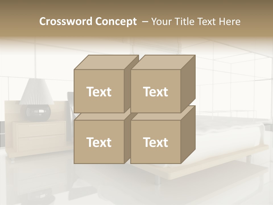 Beds Lights Morning PowerPoint Template