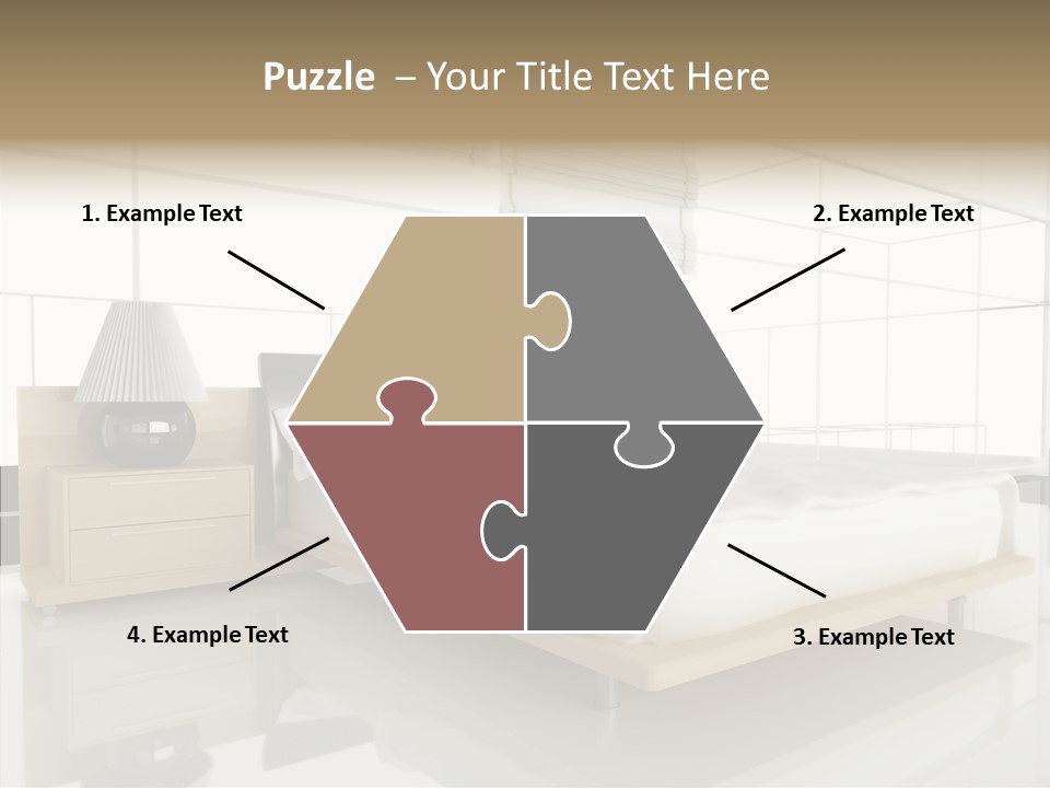 Beds Lights Morning PowerPoint Template