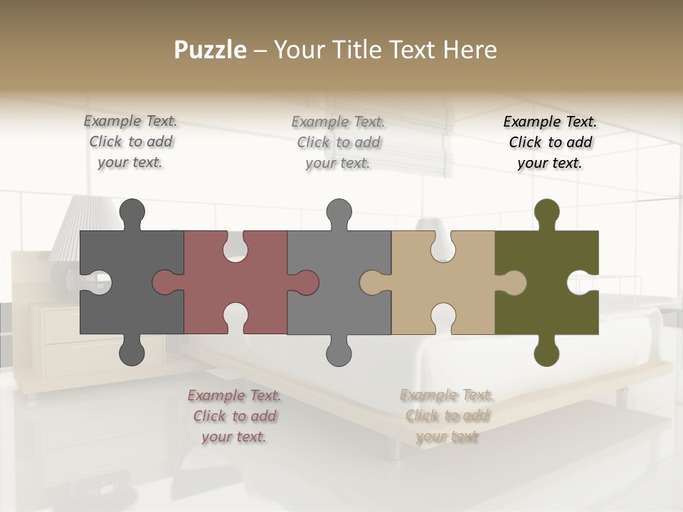 Beds Lights Morning PowerPoint Template