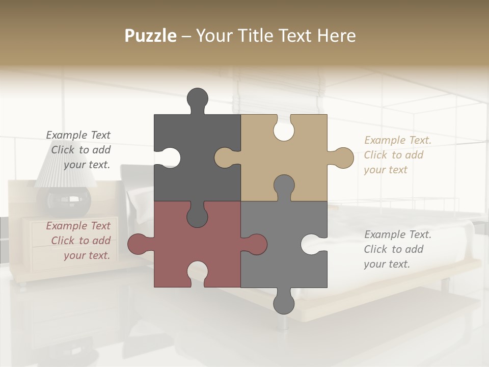 Beds Lights Morning PowerPoint Template