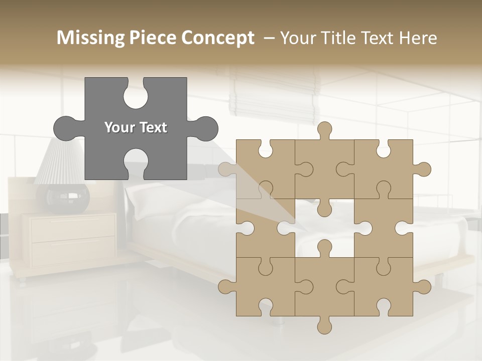 Beds Lights Morning PowerPoint Template