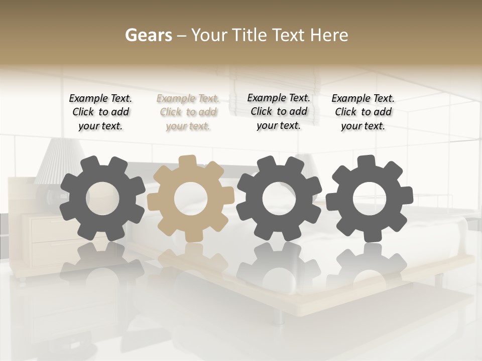 Beds Lights Morning PowerPoint Template