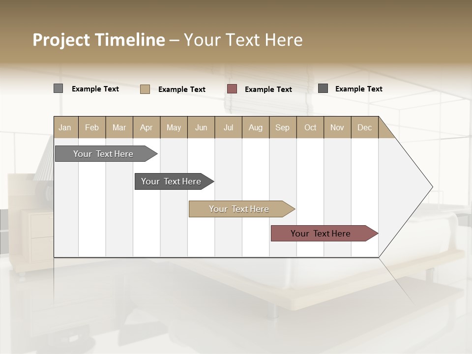 Beds Lights Morning PowerPoint Template