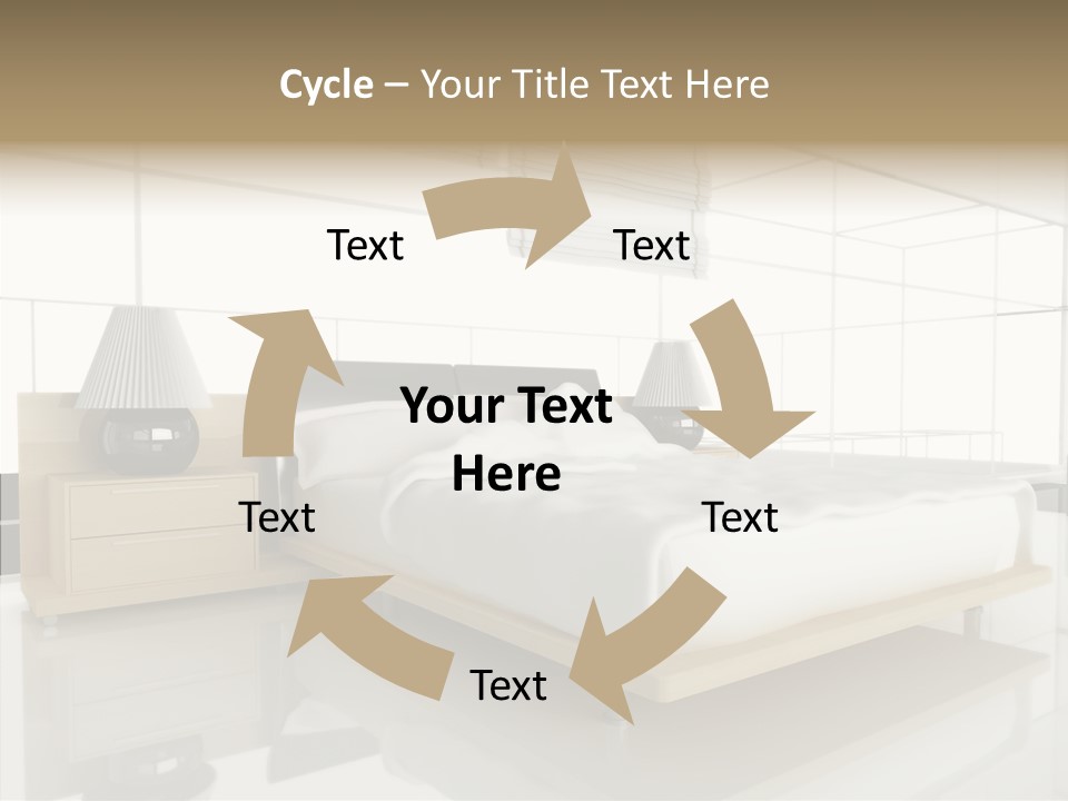 Beds Lights Morning PowerPoint Template
