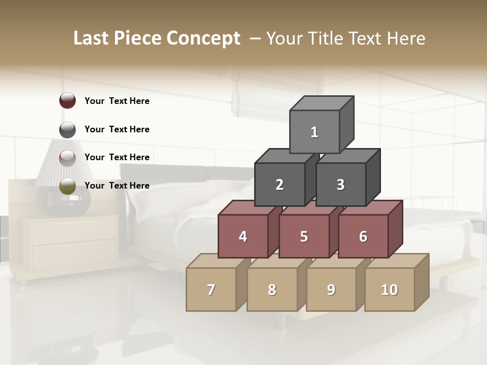 Beds Lights Morning PowerPoint Template