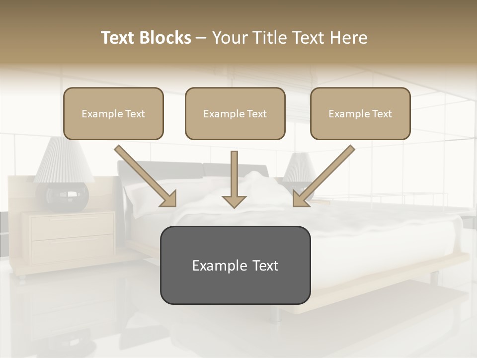 Beds Lights Morning PowerPoint Template