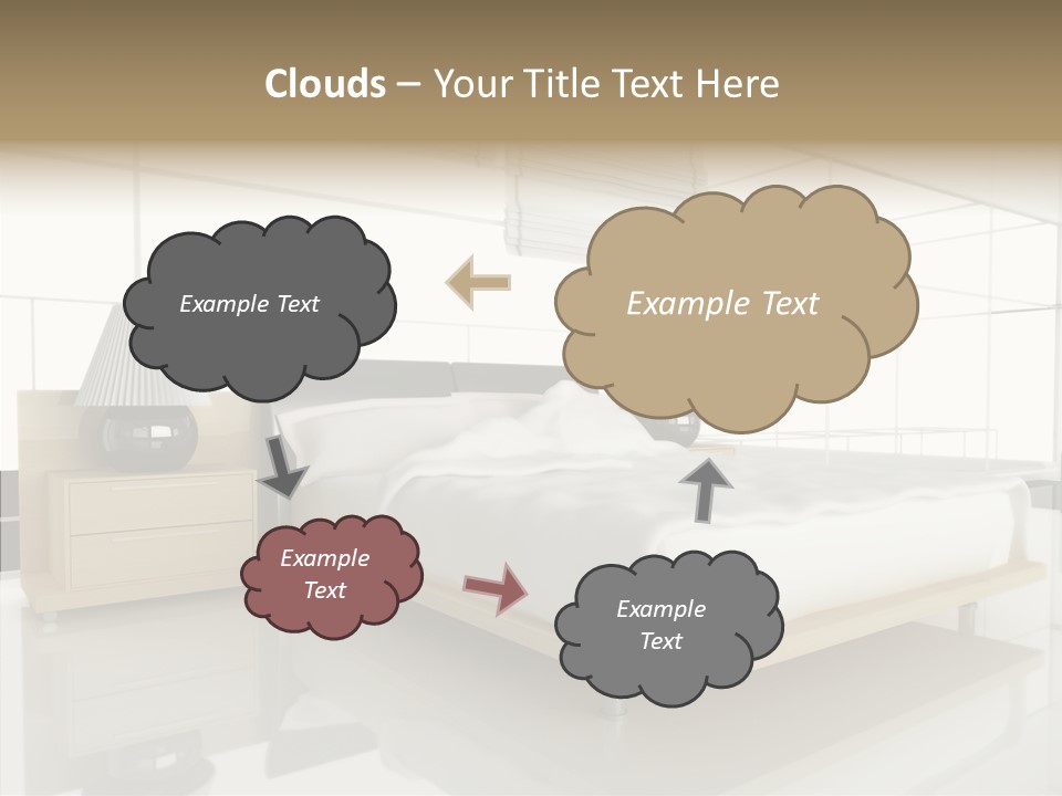 Beds Lights Morning PowerPoint Template