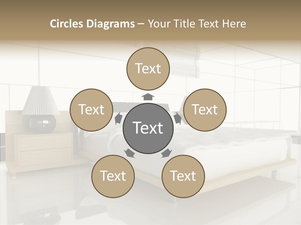 Beds Lights Morning PowerPoint Template