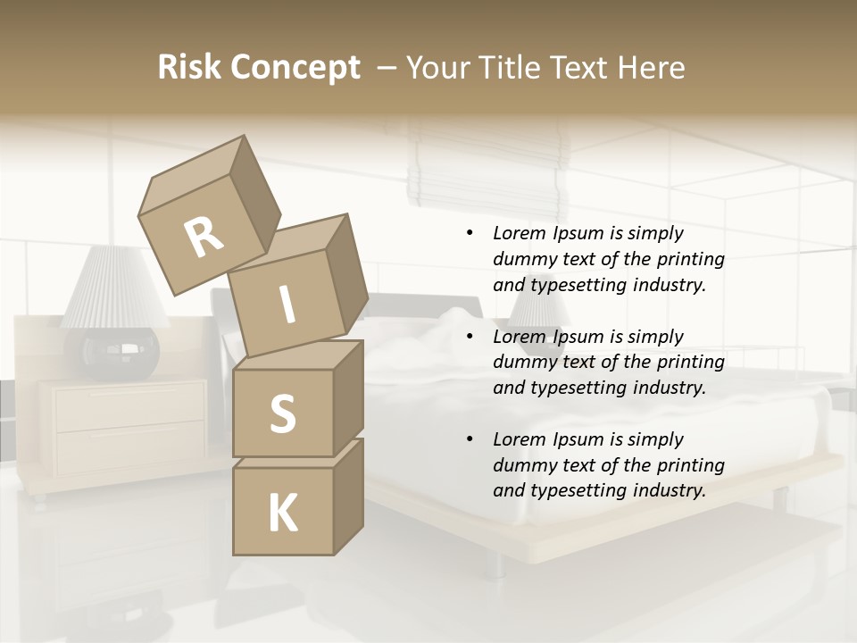 Beds Lights Morning PowerPoint Template