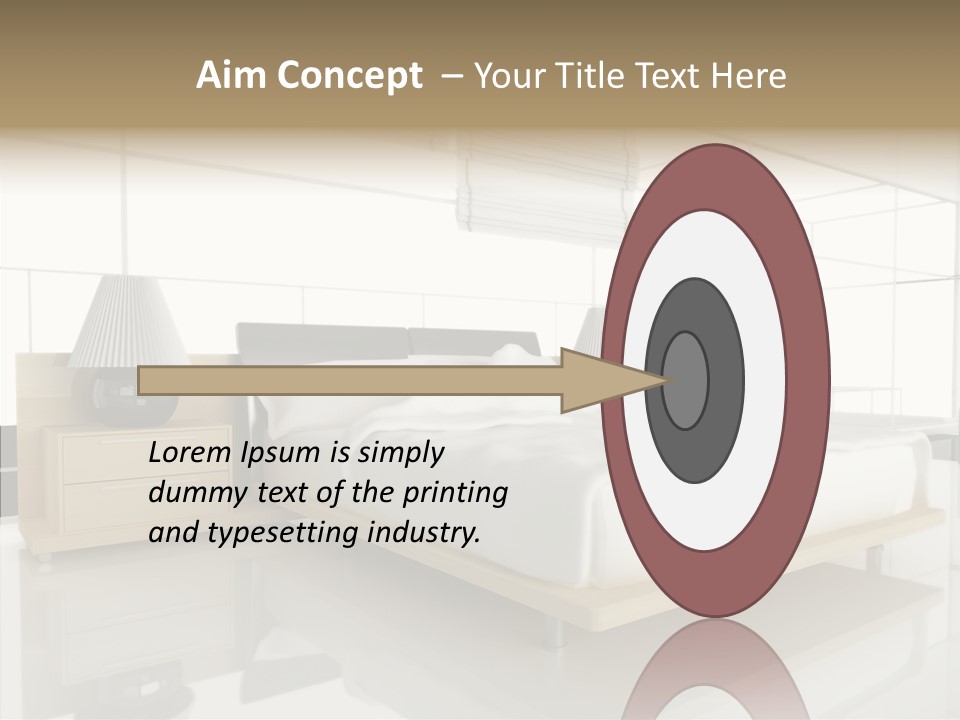 Beds Lights Morning PowerPoint Template