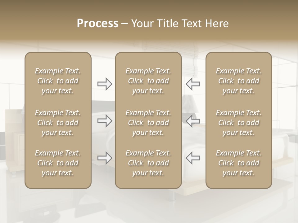 Beds Lights Morning PowerPoint Template