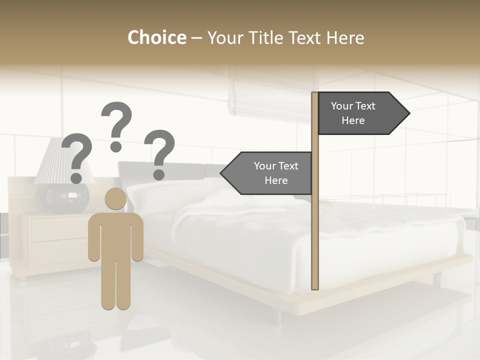 Beds Lights Morning PowerPoint Template
