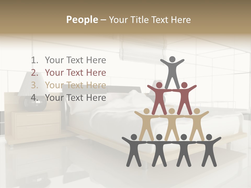 Beds Lights Morning PowerPoint Template