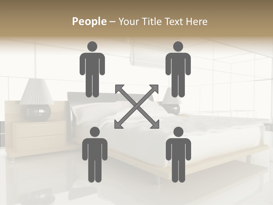 Beds Lights Morning PowerPoint Template