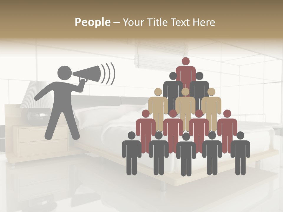 Beds Lights Morning PowerPoint Template