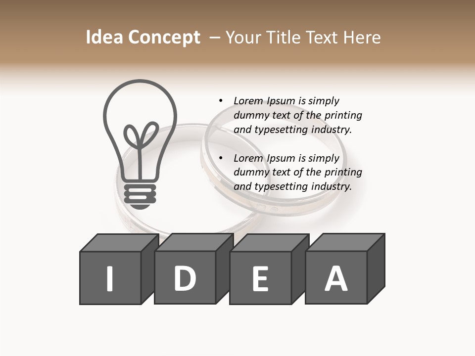 Celebration Romance Brilliant PowerPoint Template