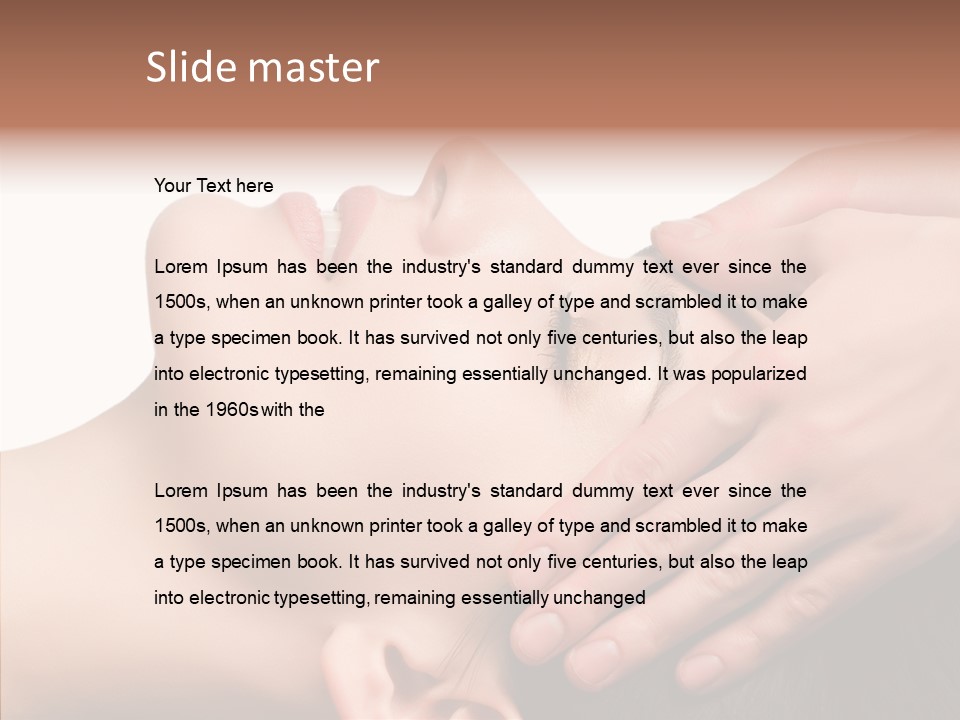 Per On Bu Ine Conference PowerPoint Template