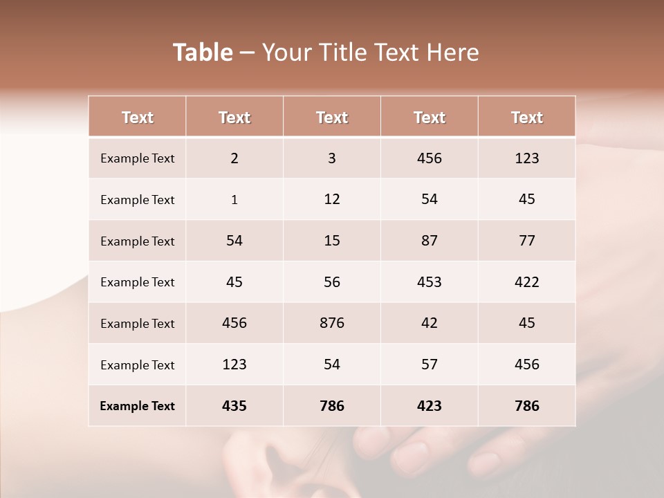 Per On Bu Ine Conference PowerPoint Template