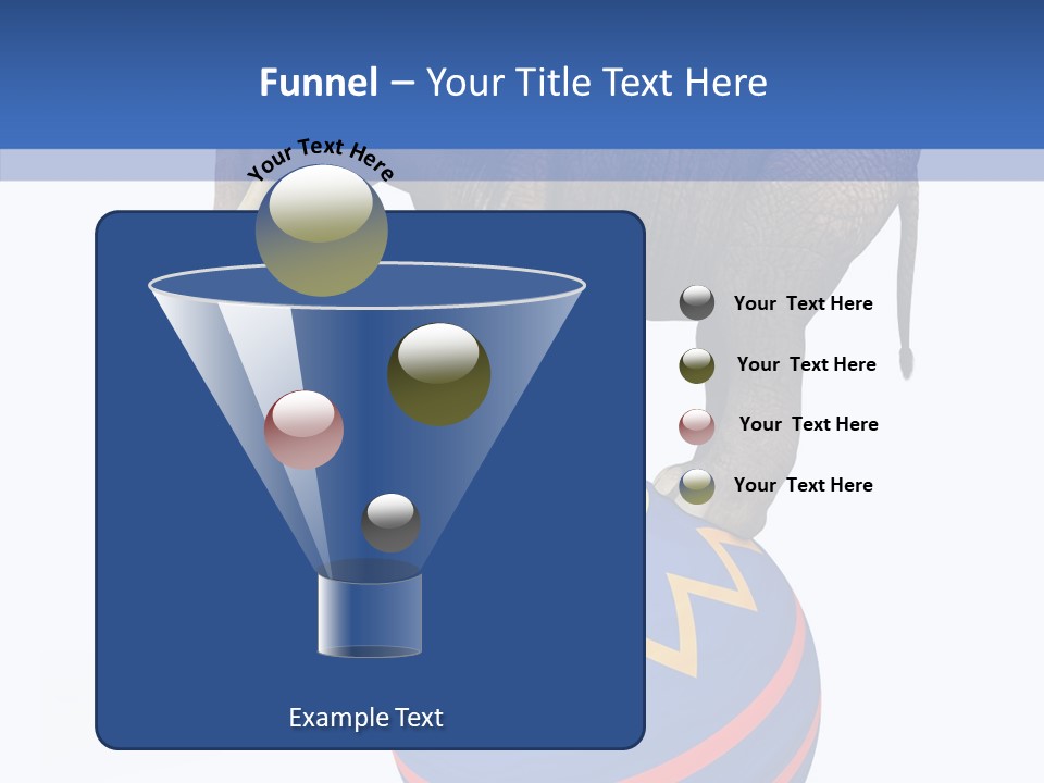 Standing Animal Pachyderm PowerPoint Template