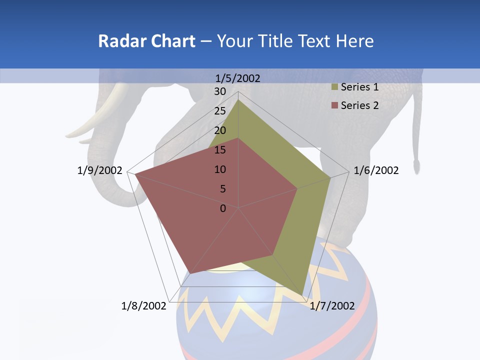 Standing Animal Pachyderm PowerPoint Template