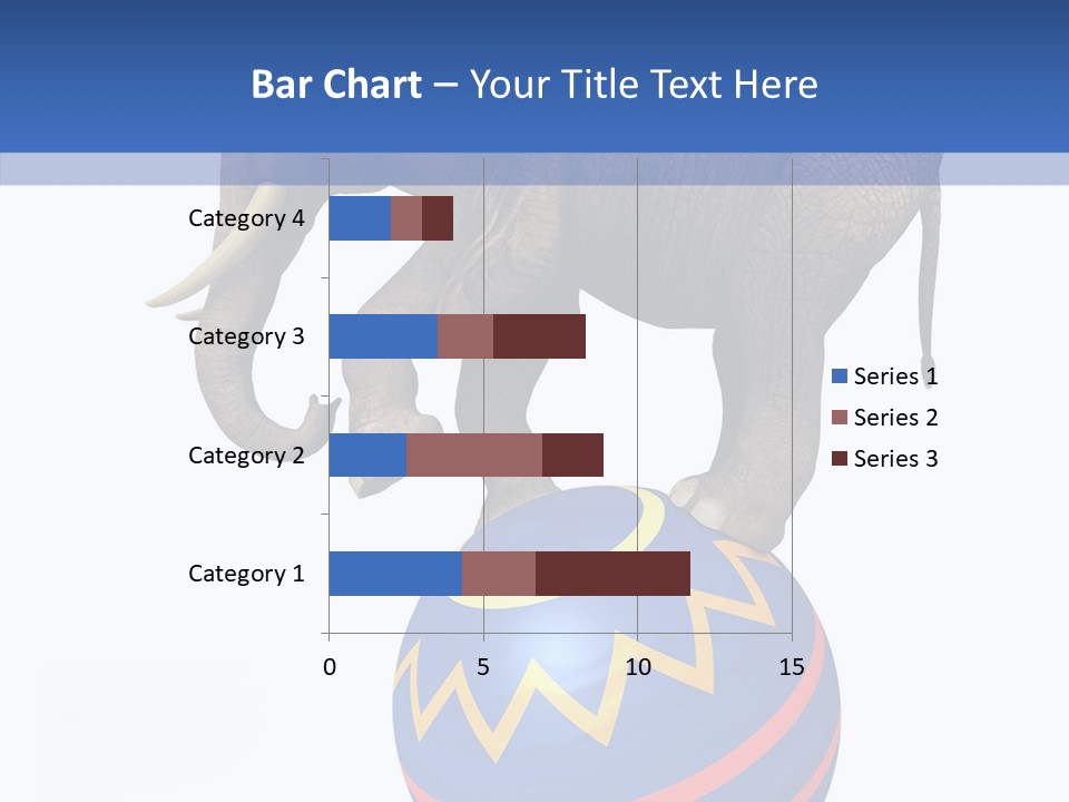 Standing Animal Pachyderm PowerPoint Template