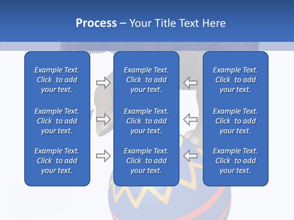 Standing Animal Pachyderm PowerPoint Template