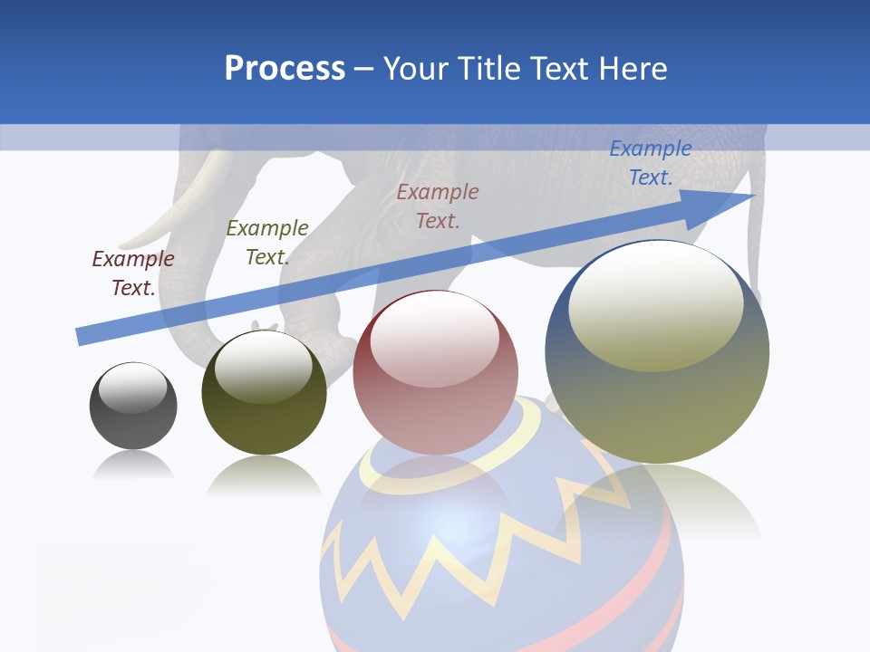 Standing Animal Pachyderm PowerPoint Template