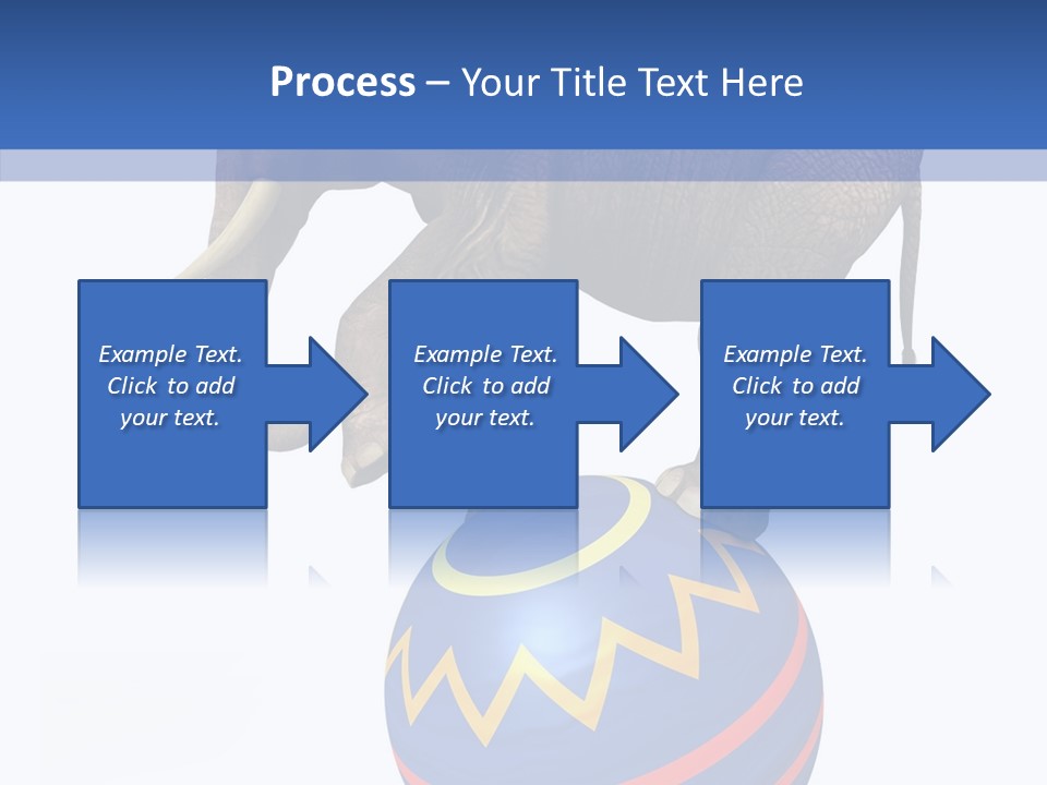 Standing Animal Pachyderm PowerPoint Template