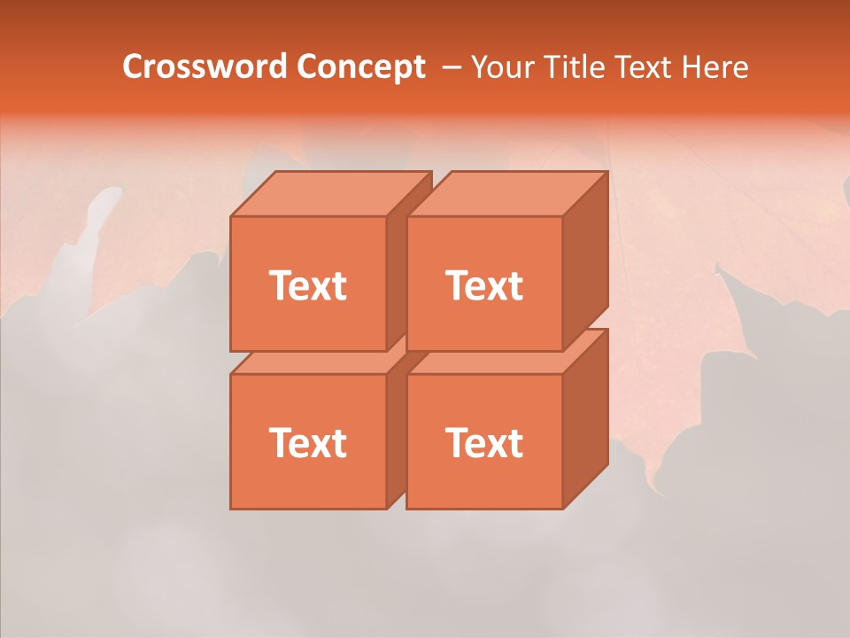 Autumn Light Nature PowerPoint Template