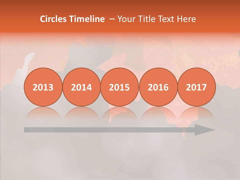 Autumn Light Nature PowerPoint Template