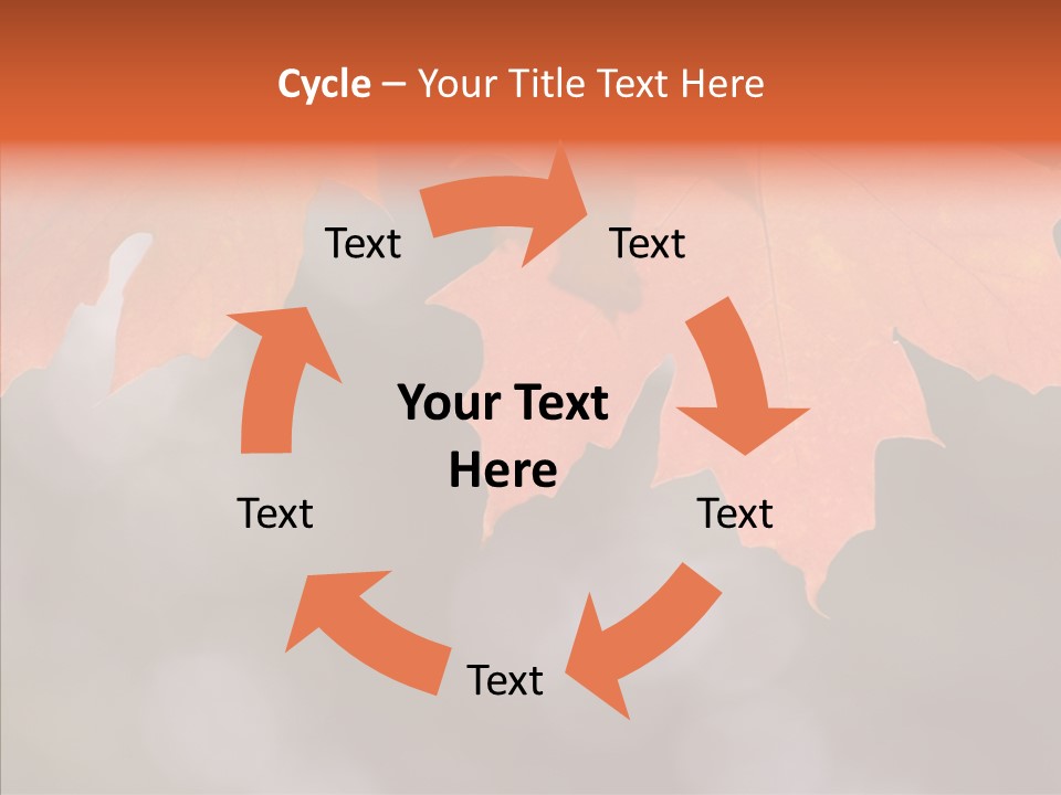 Autumn Light Nature PowerPoint Template