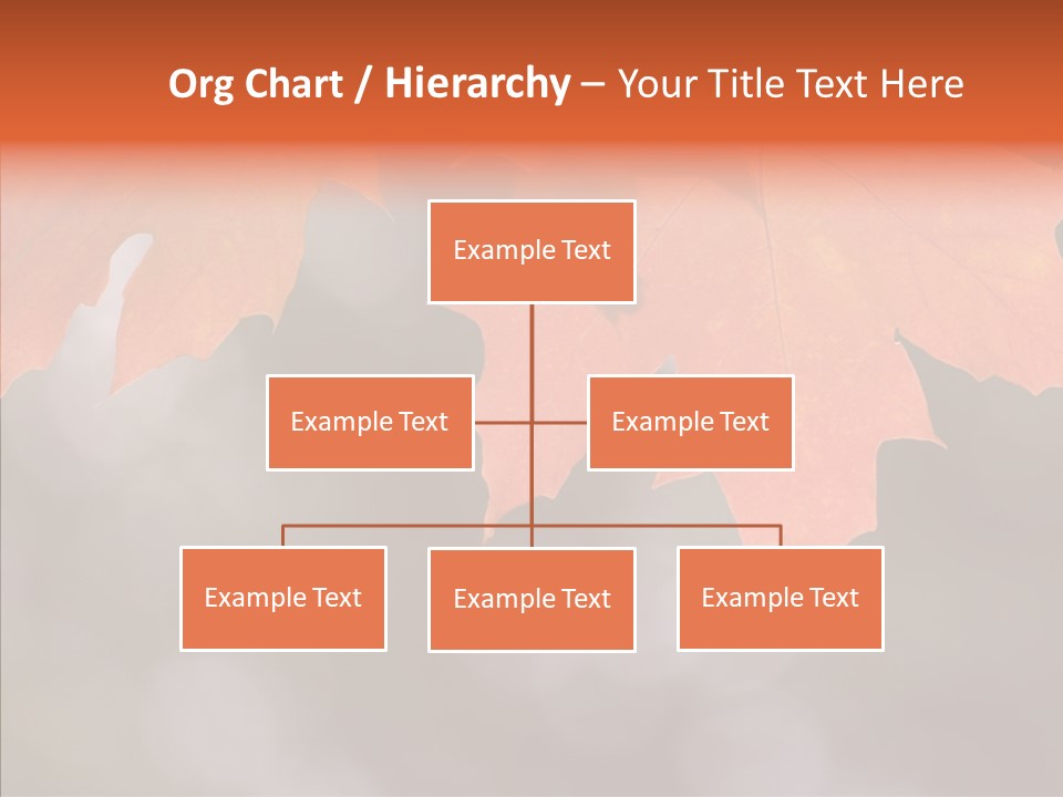 Autumn Light Nature PowerPoint Template