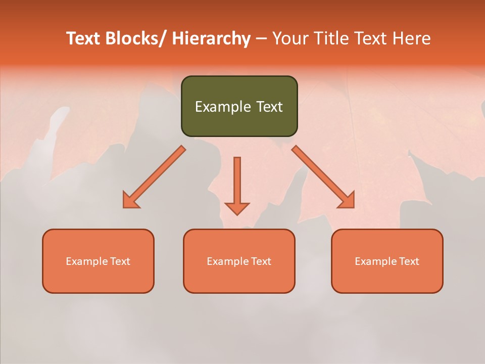 Autumn Light Nature PowerPoint Template