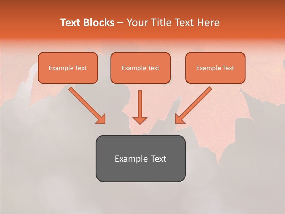 Autumn Light Nature PowerPoint Template