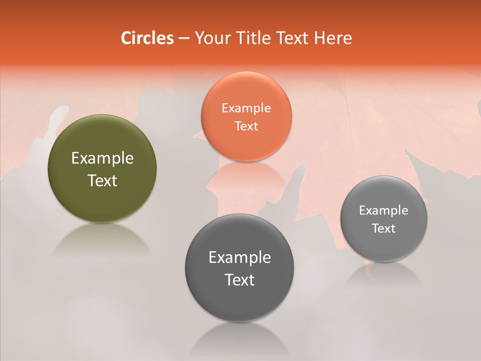 Autumn Light Nature PowerPoint Template