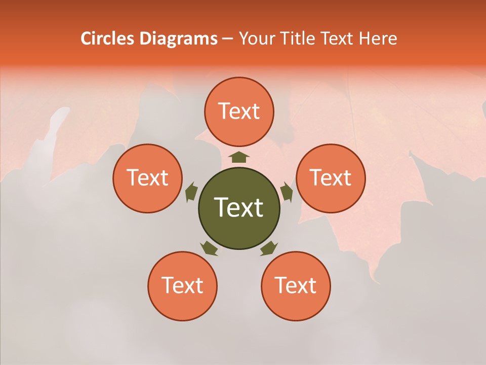 Autumn Light Nature PowerPoint Template