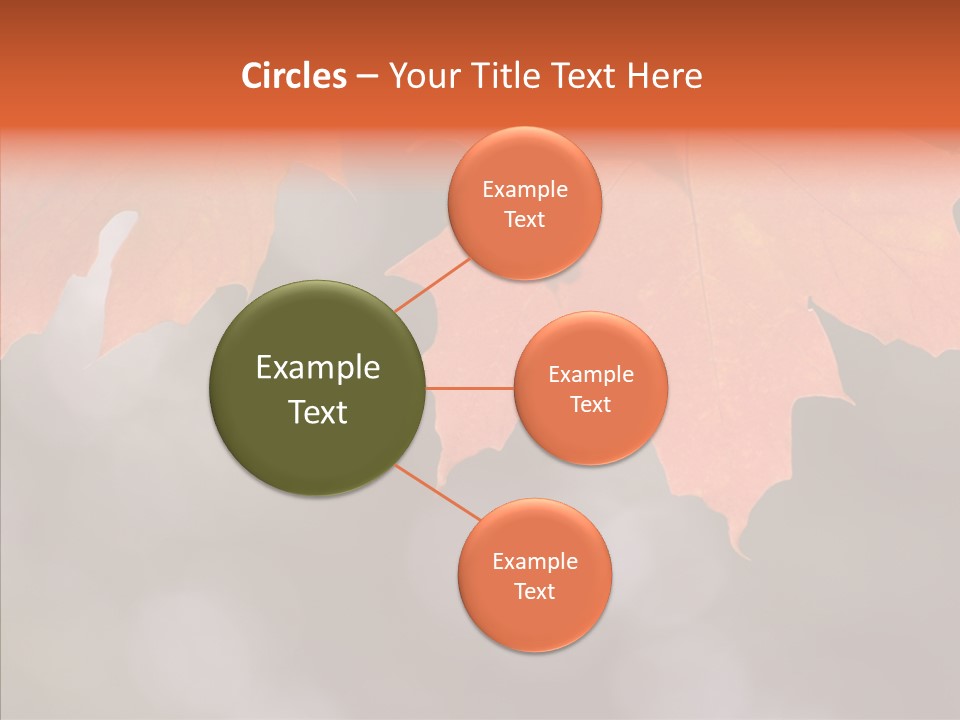 Autumn Light Nature PowerPoint Template