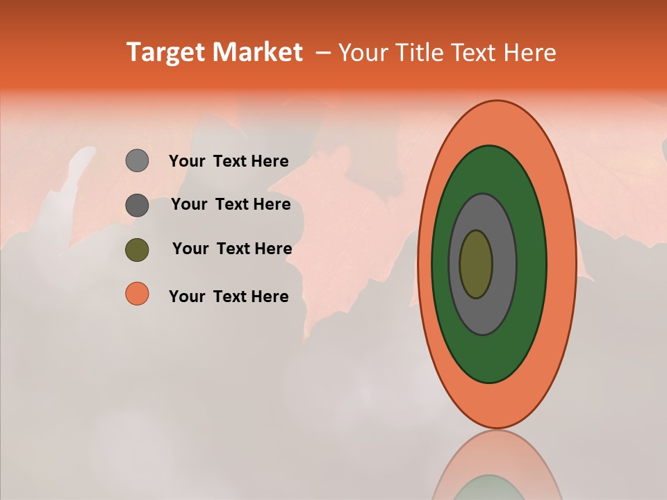 Autumn Light Nature PowerPoint Template